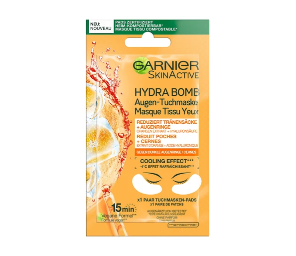 Garnier Skin Active Hydra Bomb Augen-Tuchmaske