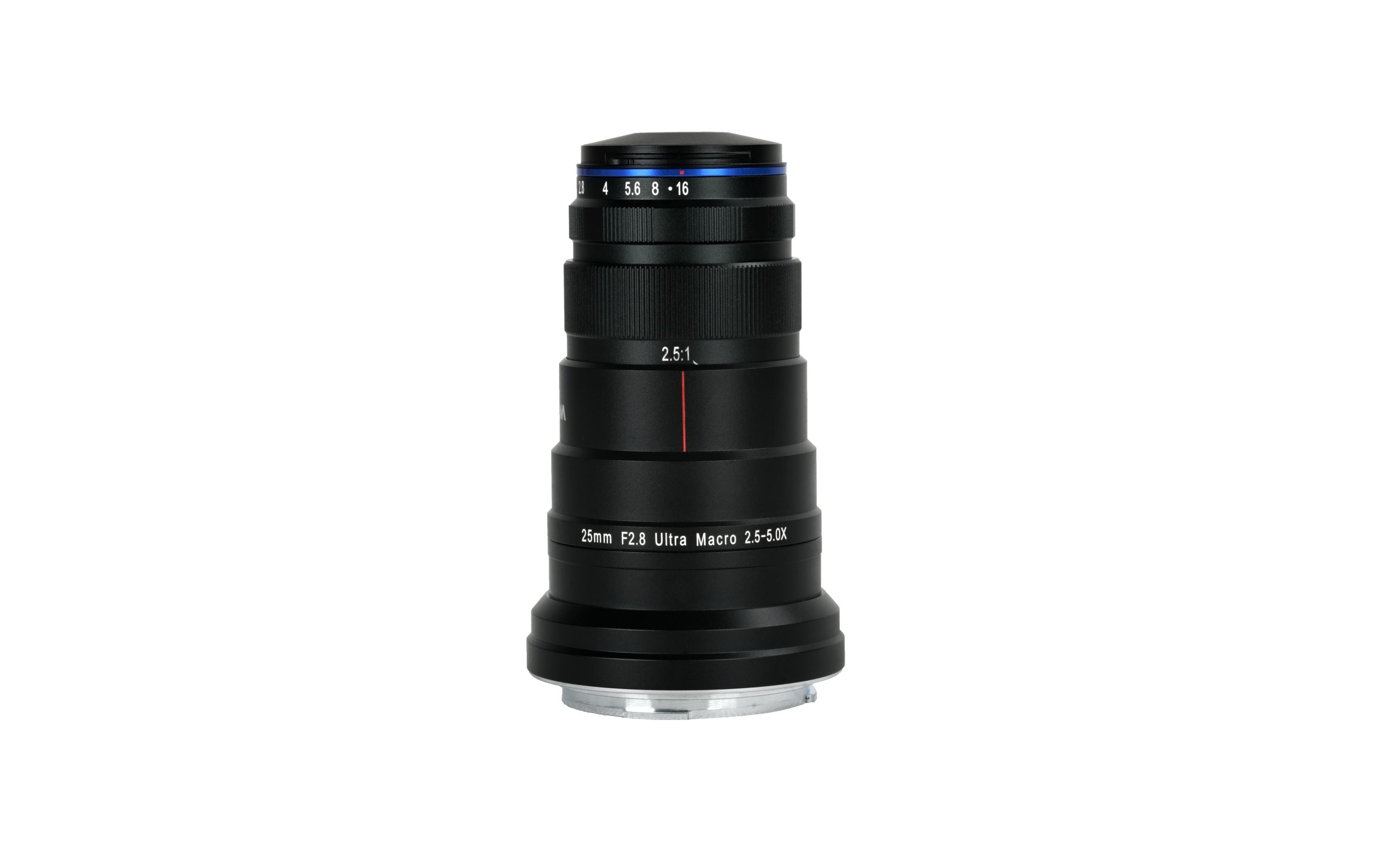 Festbrennweite 25 mm F/2.8 2.5-5x UltraMacro – Nikon Z<br>Kompaktes und vielseitiges Makroobjektiv mit hoher Vergrößerung
