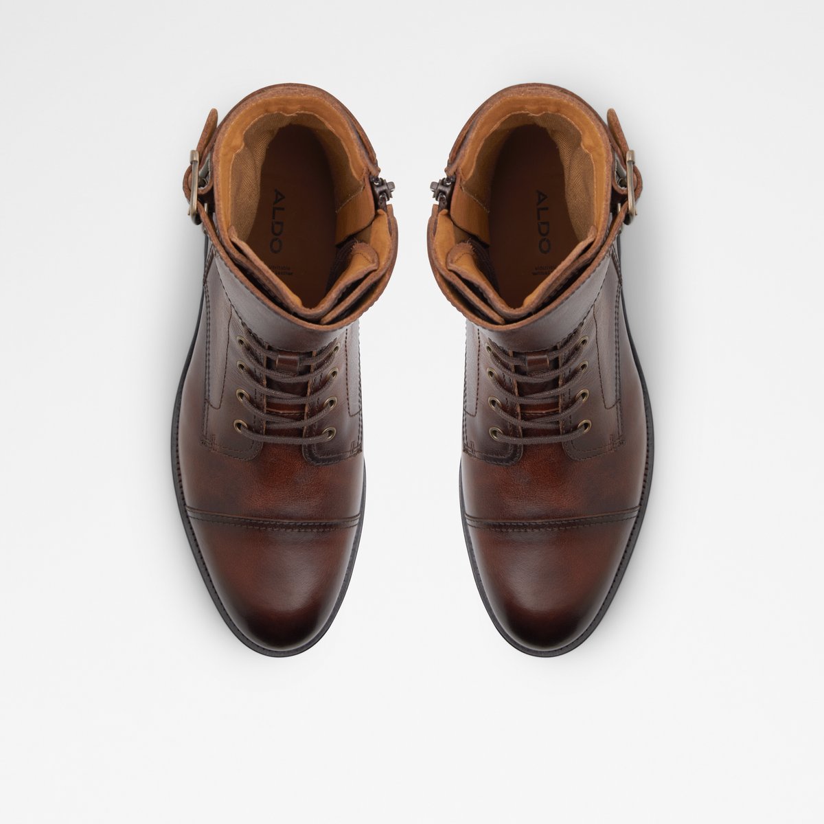 Wicerrag Cognac Men Lace-up boots