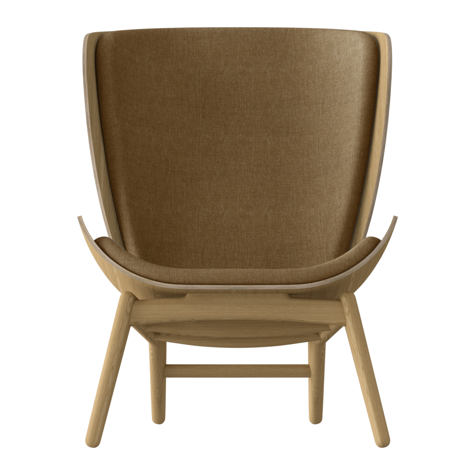Fauteuil The Reader naturel Sugar Brown
