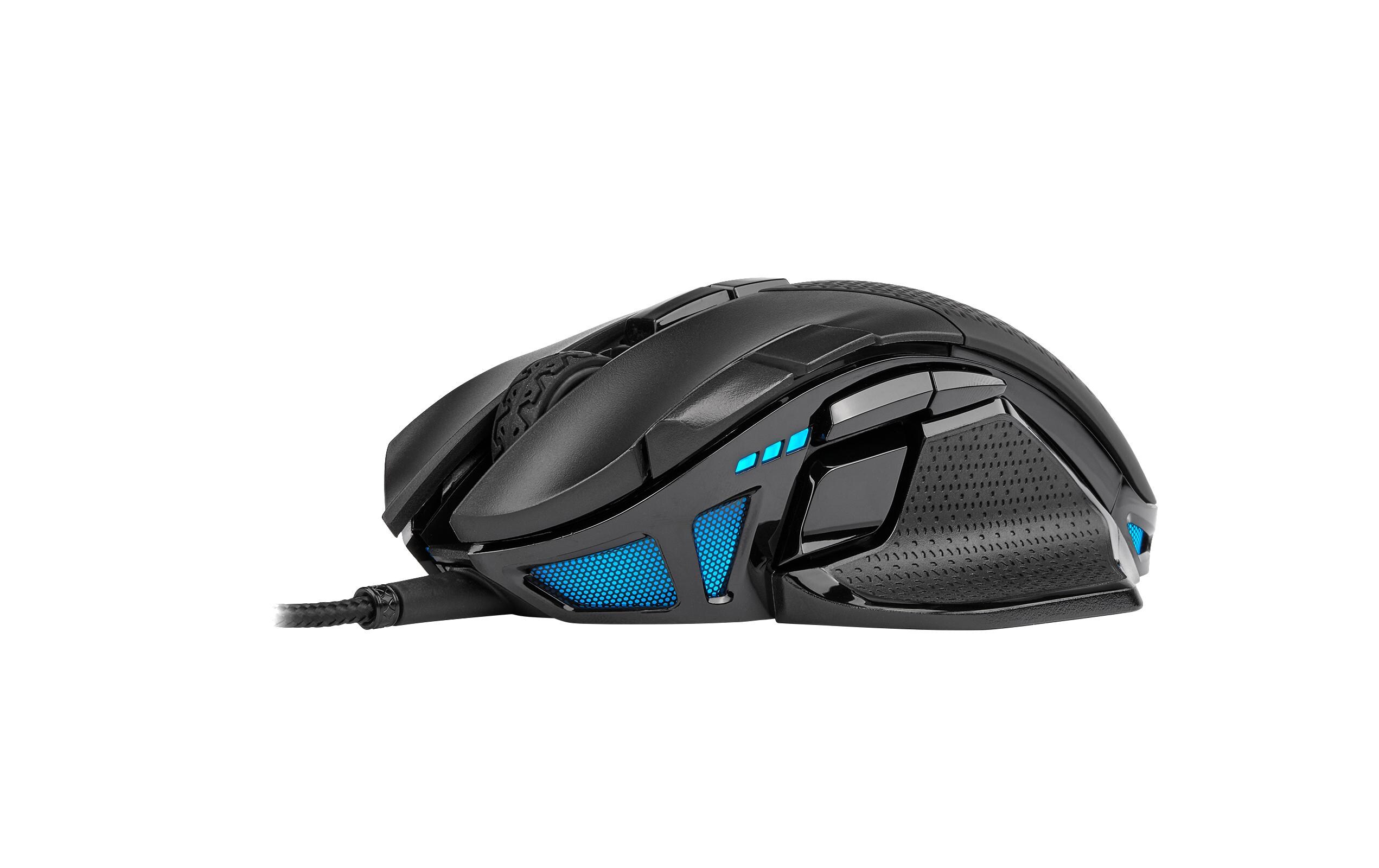 Gaming-Maus Nightsword RGB Performance iCUEAnpassbare FPS/MOBA-Gaming-Maus