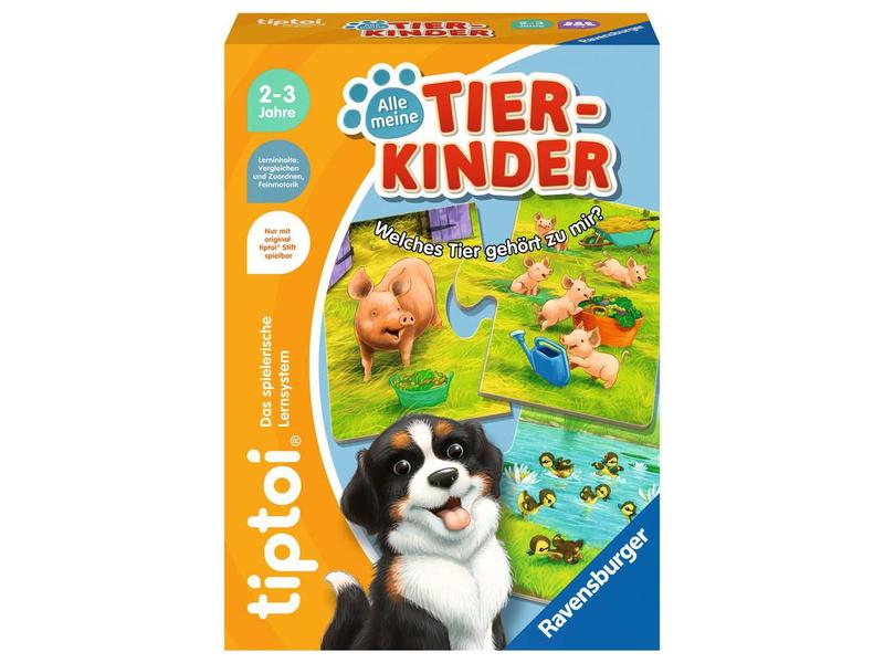 tiptoi Puzzle Alle meine Tierkinder Bildpaare suchen