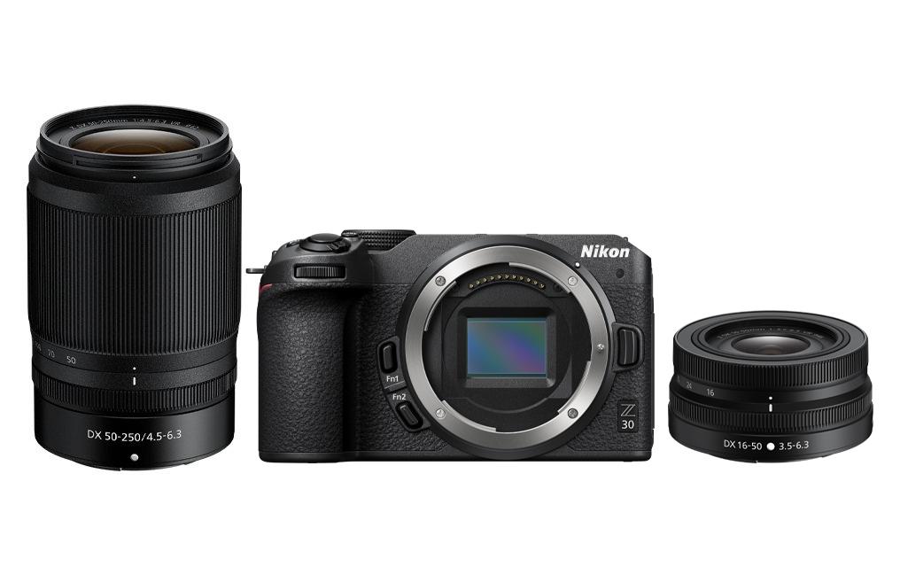 Fotokamera Z30 KIT DZ<br>Spiegelloser Fotoapparat mit erstklassiger Bildqualität – Die neue Welt des Vloggens