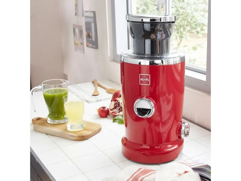 Juicer NOVIS Vita Juicer SX-3 VDE, rød