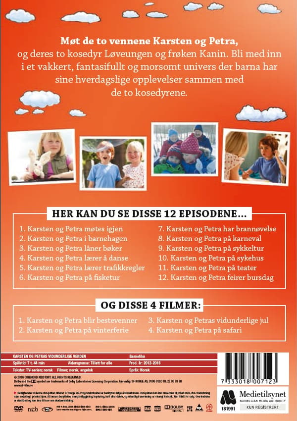 Karsten Og Petras Vidunderlige Verlden (6 disc)