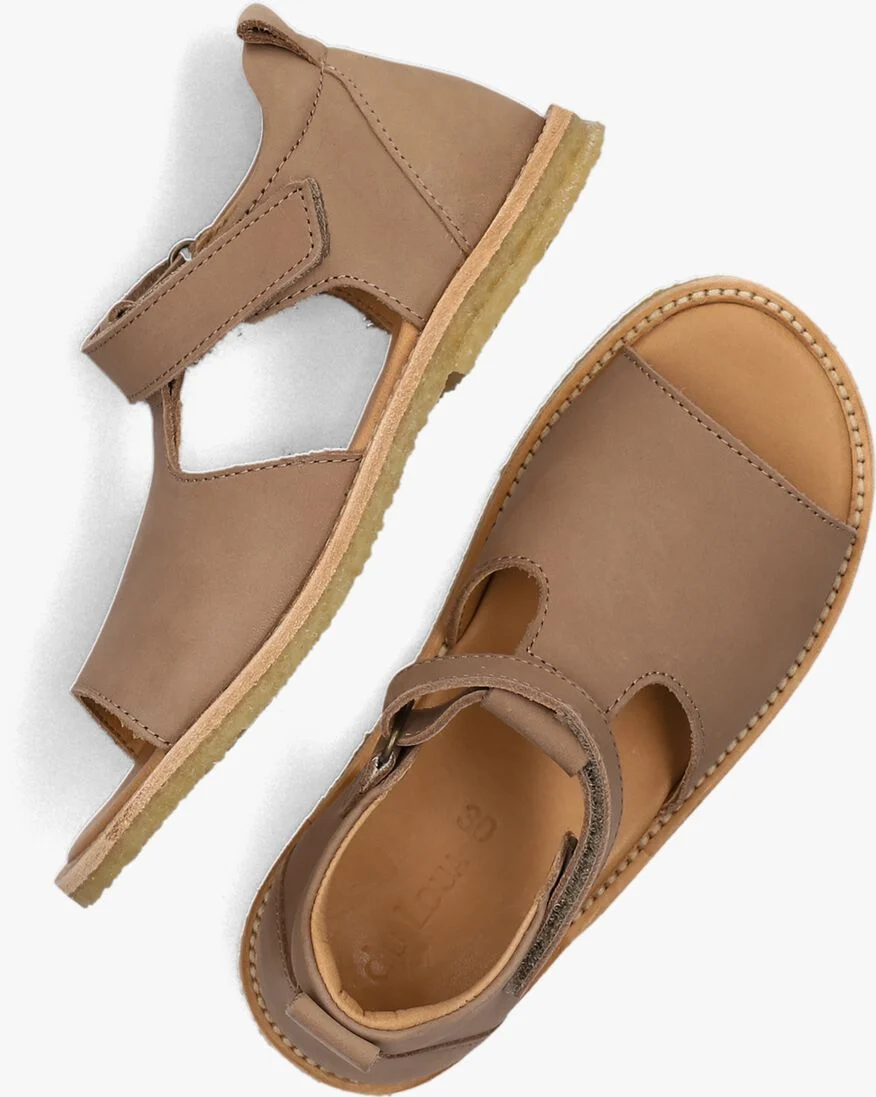 DU LOUA taupe du loua sandalen du luca