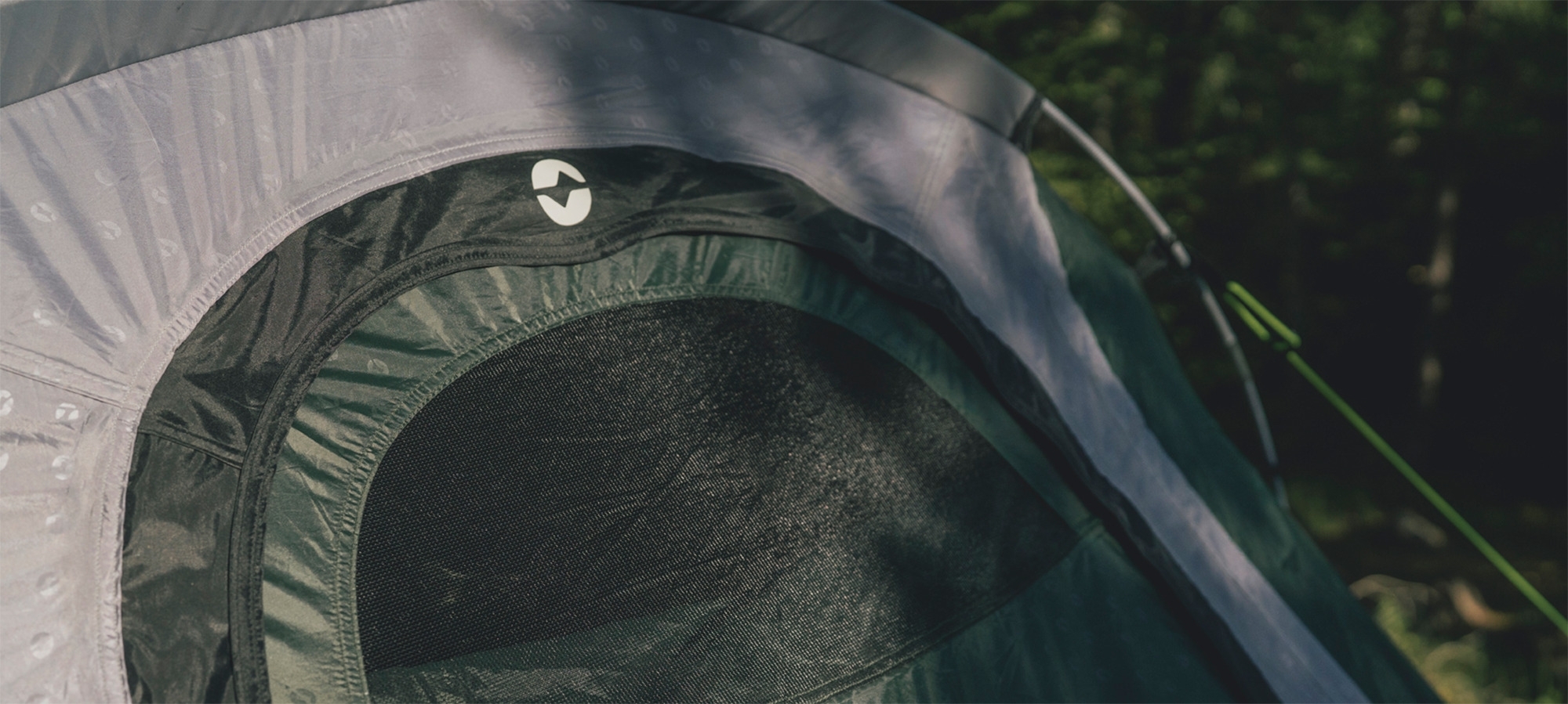 Outwell Earth 3 Plus Tunnelzelt dunkelgrün 3 Personen