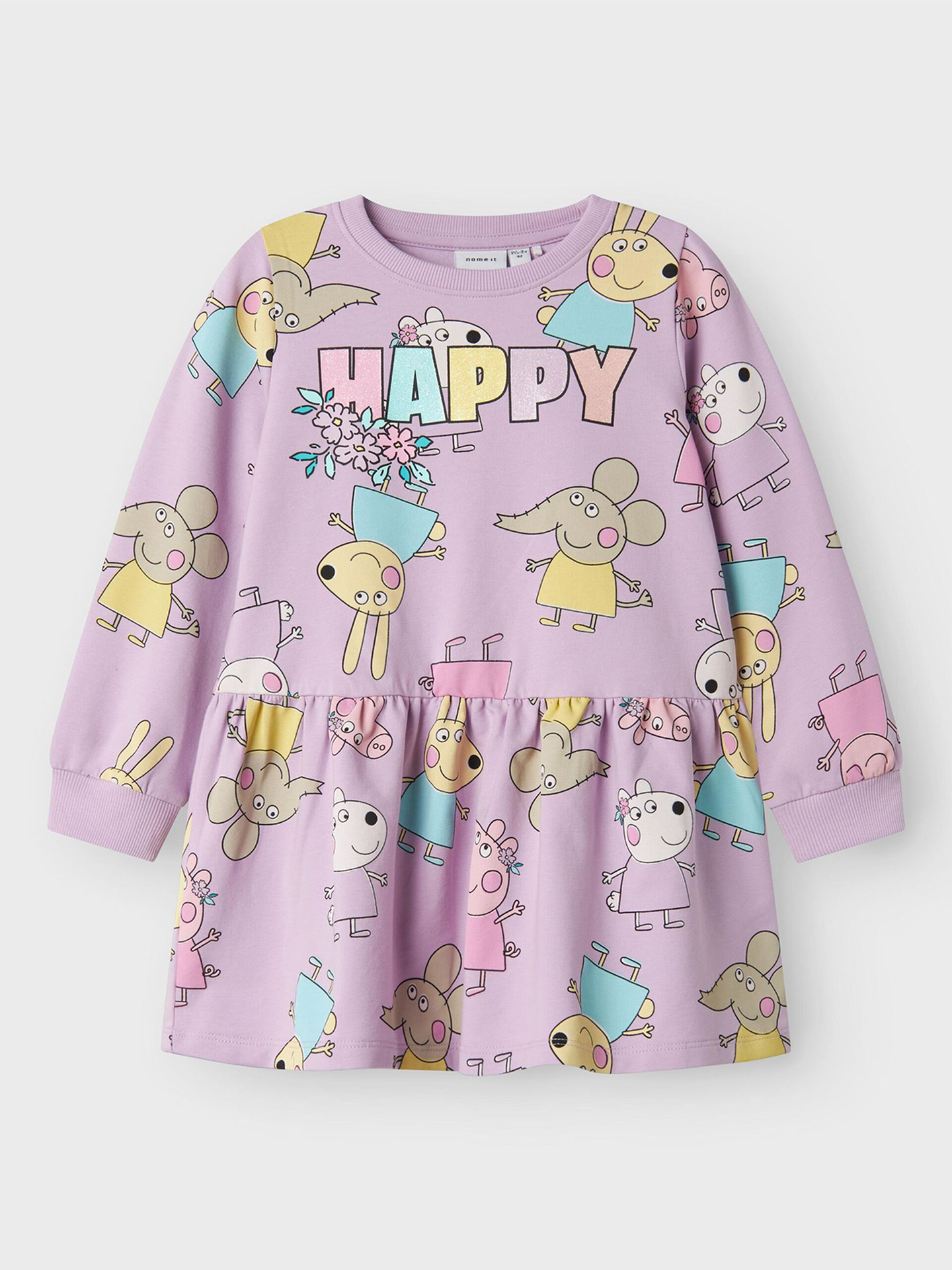 Fira Peppa Sweat Dress Unbrushed