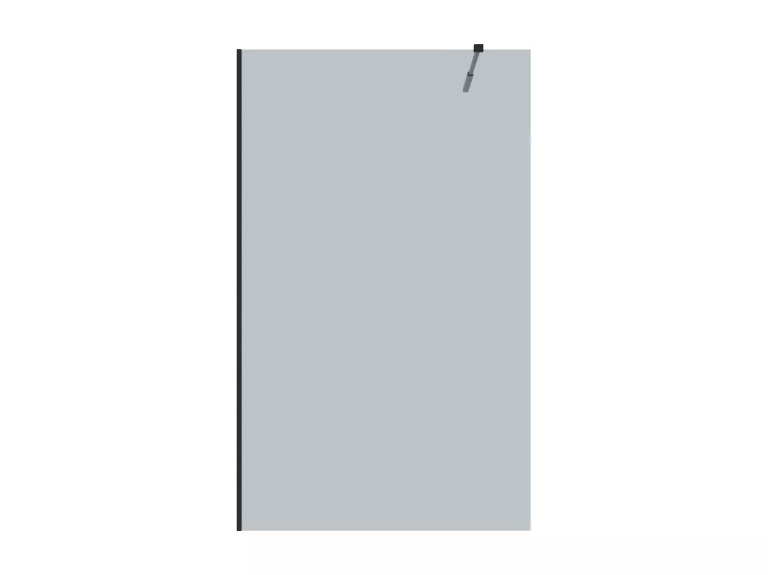 Paroi de douche à l'italienne - Verre fumé gris - 120x200 cm - MALIKA II
