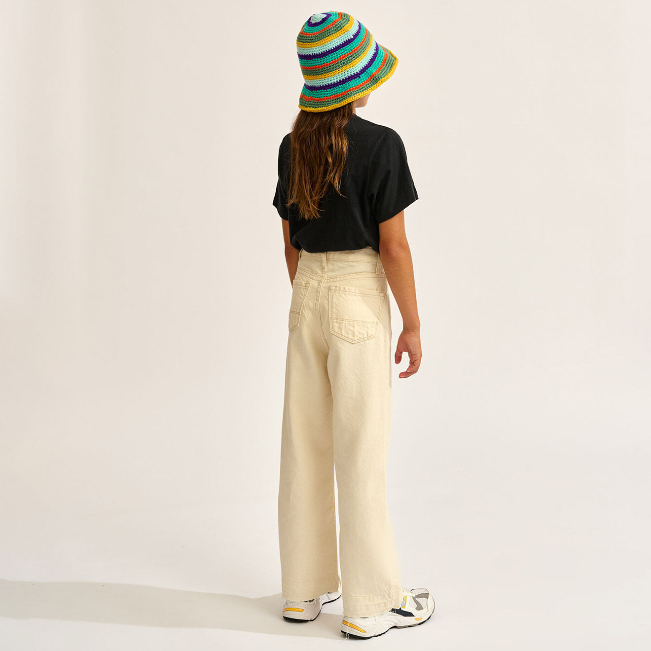 Bellerose Jean bootcut Popies naturel