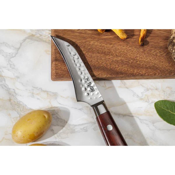Couteau Fukito Rosewood Damas modèle bec d'oiseau 9cm Fukito