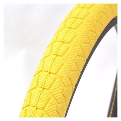 PNEUS BMX jaune 20  x 1 95  KENDA
