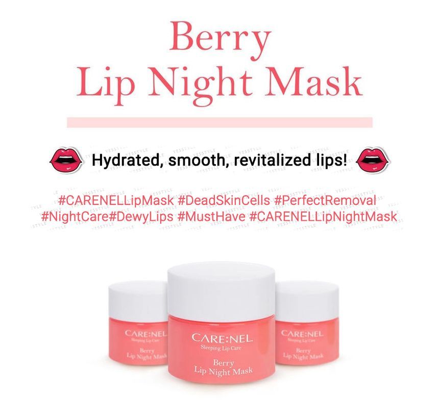 CARE:NEL - Bessen Lip Nachtmasker