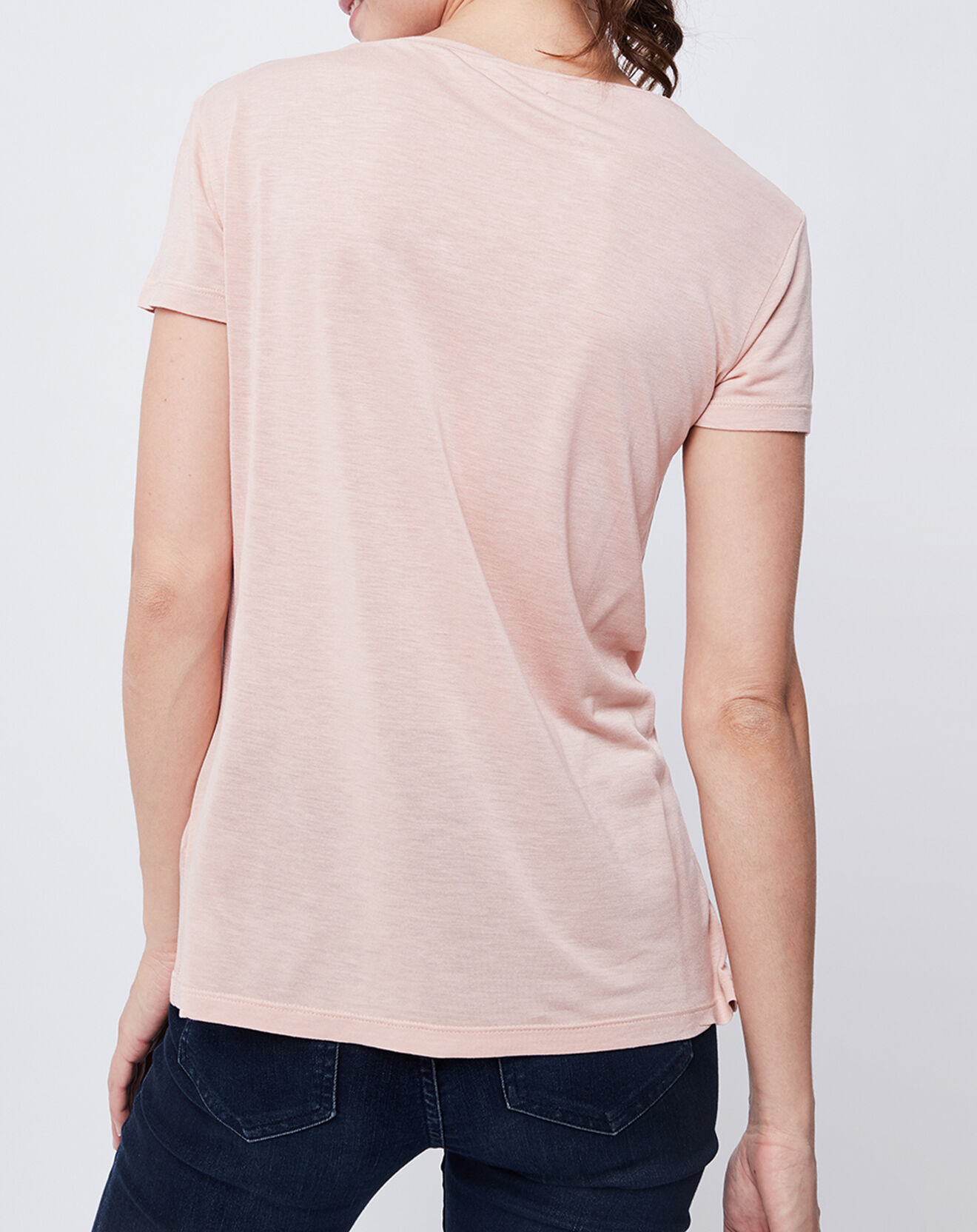 John Galliano T-Shirt John Galliano rose pâle