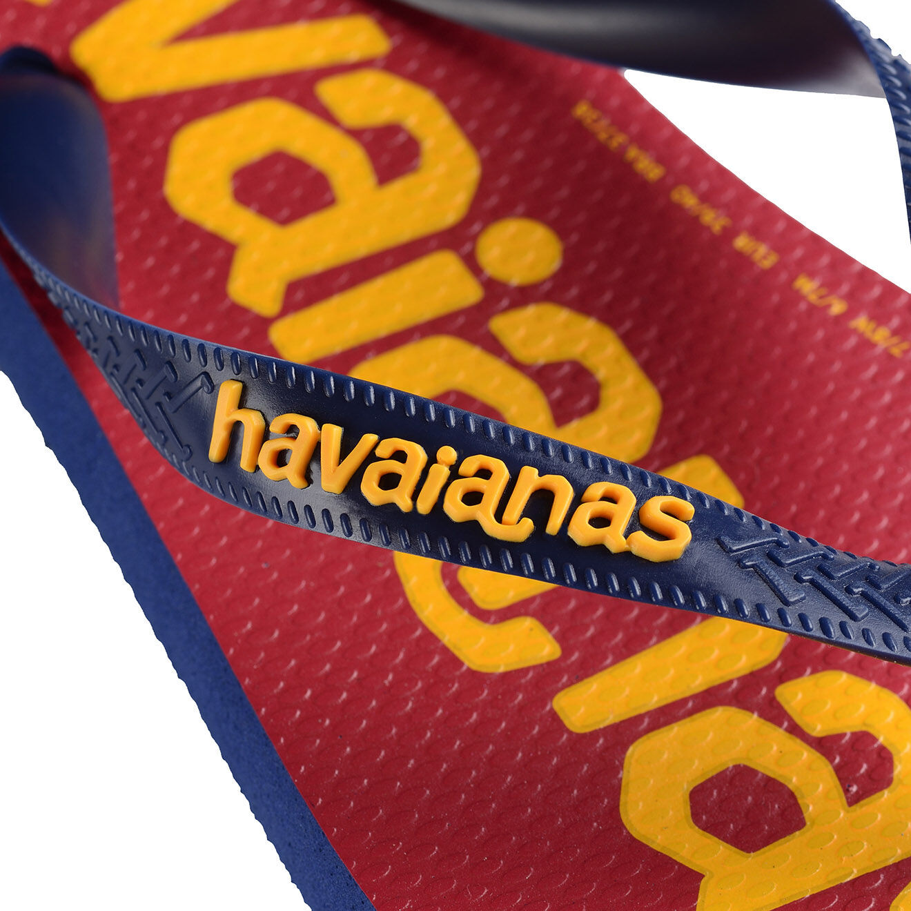 Havaianas Tongs Top Logomania 2 bleu/rouge