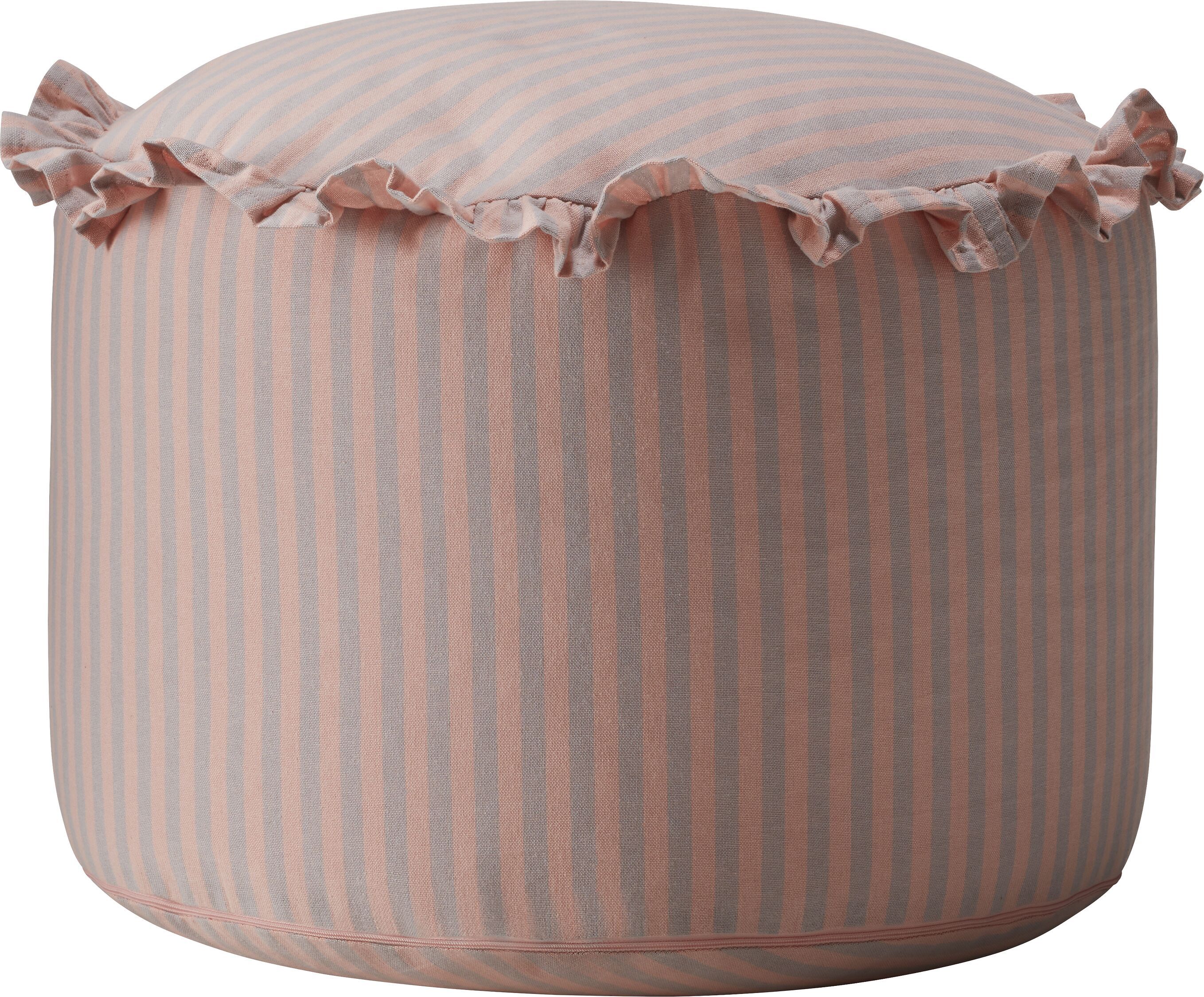 BALEA Pouf - Pink / B: 45.0 cm x H: 30.0 cm