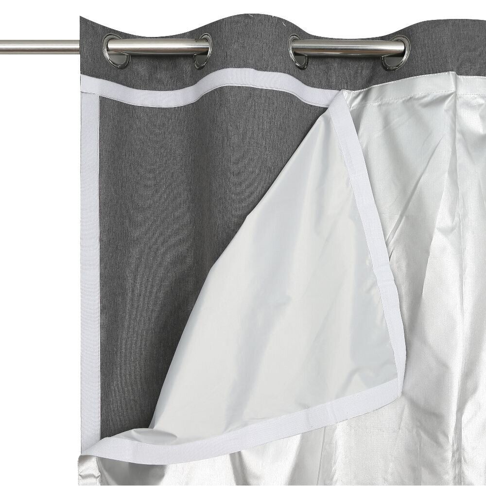 Rideau thermique 140x260cm beige ou gris