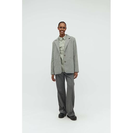 mbyM Ballard-M Blazer, Rose Blue Check, L