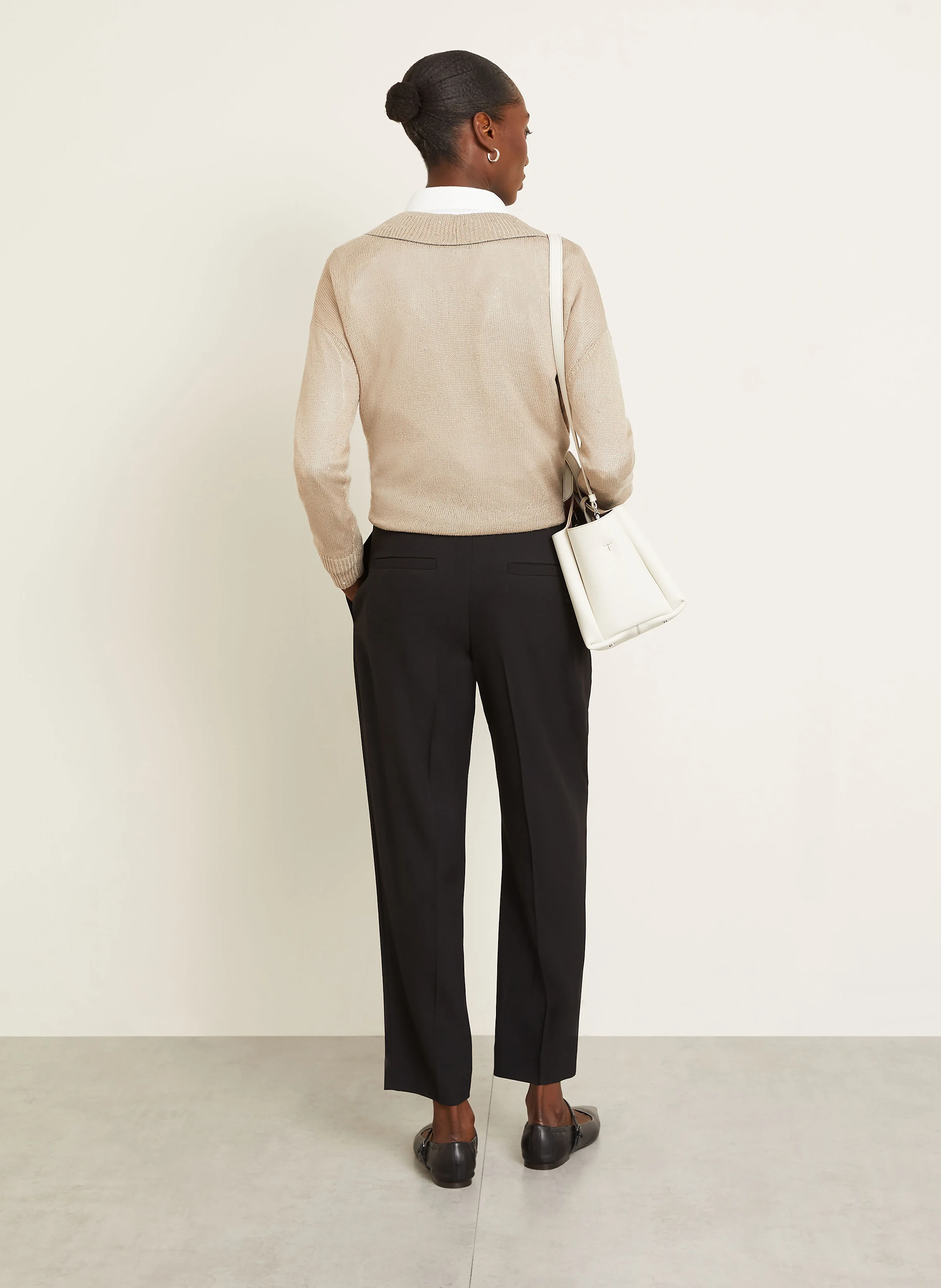 BRUNELLO CUCINELLI Hose mit Schmuckperlen
