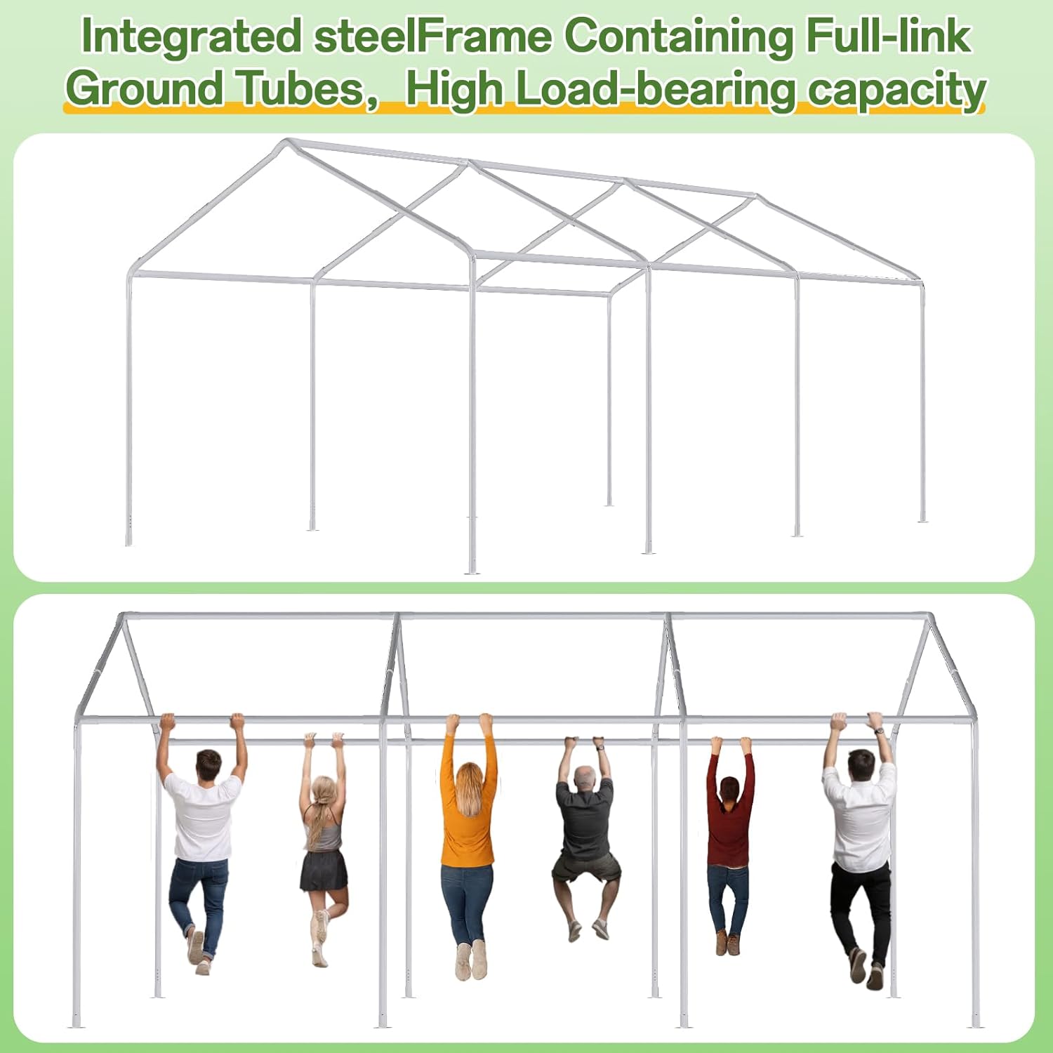 Homall Partyzelt 3x6,Metall Gestell Gartenzelt,Pavillon Wasserdicht 560g/m² PE-Plane,Zelt Stabil-18 Bodenhaken 4 Windfesten Seilen,UV-Schutz 50+Große Luxus Hochzeitszelt Gartenpavillon18m²,Weiß