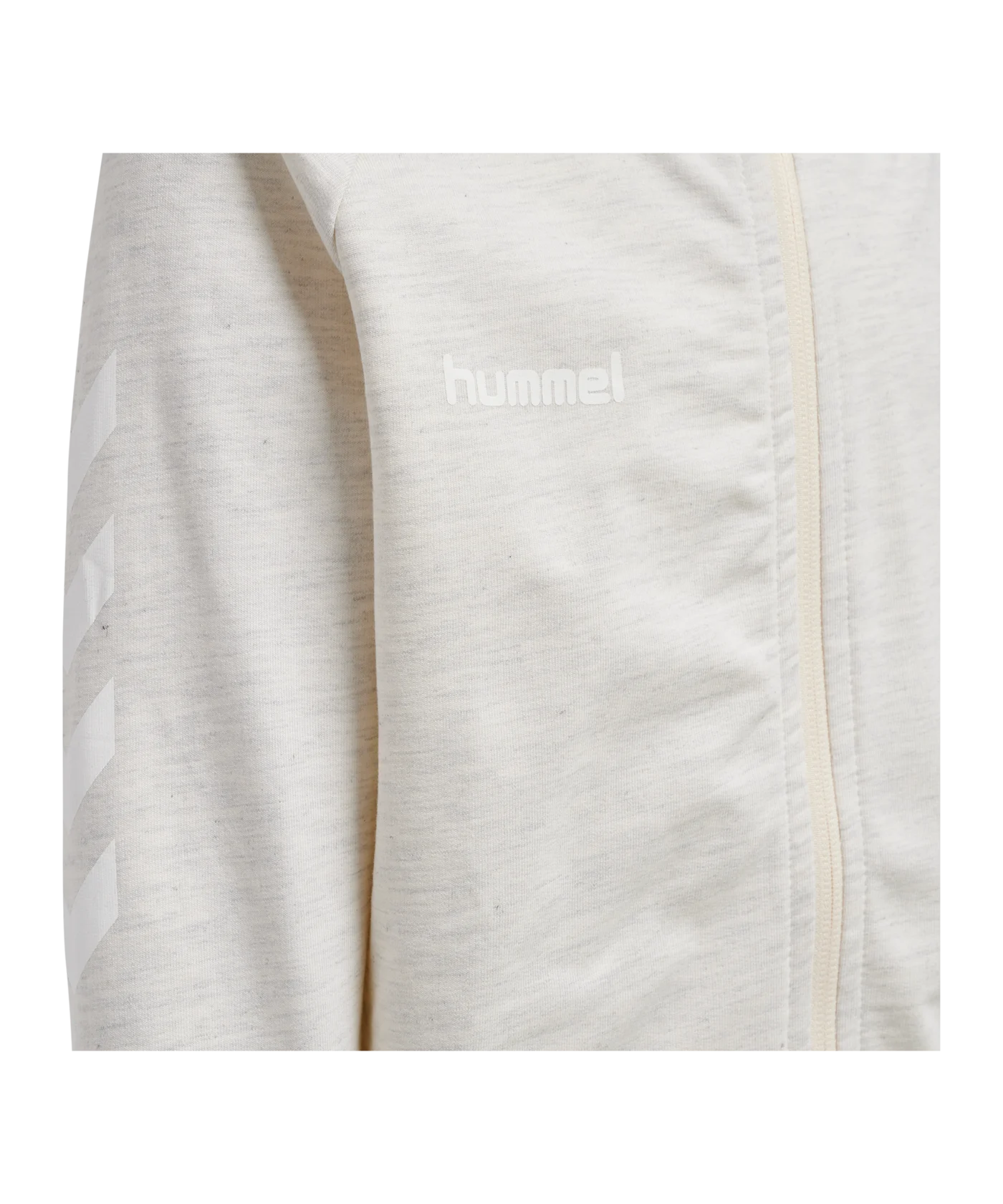 Hummel hmlGO Cotton Kapuzenjacke Kids Weiss F9158