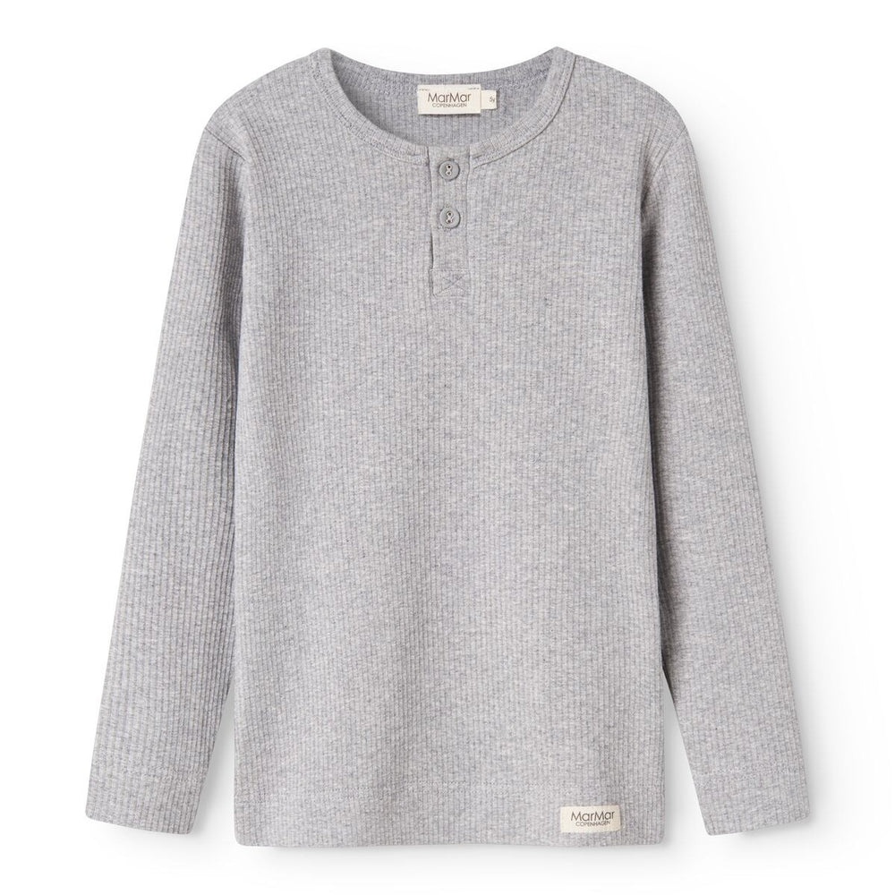Køb MarMar Modal Melange Light Grey Melange Bluse