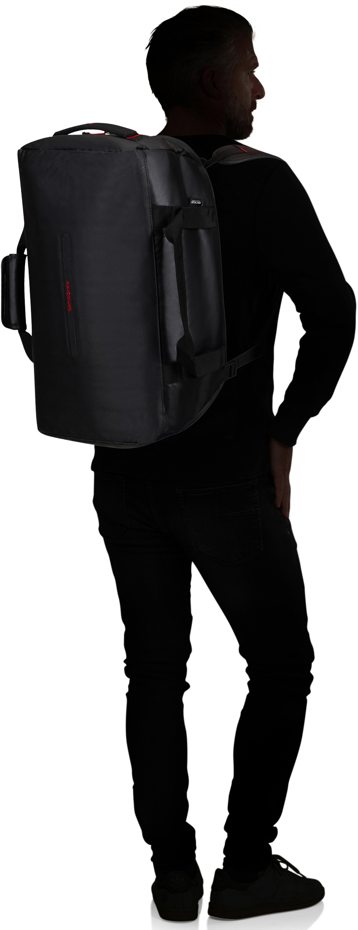 Samsonite Reisetasche »ECODIVER, 40 l« Handgepäck mit Rucksackfunktion; teilweise aus recyceltem Material