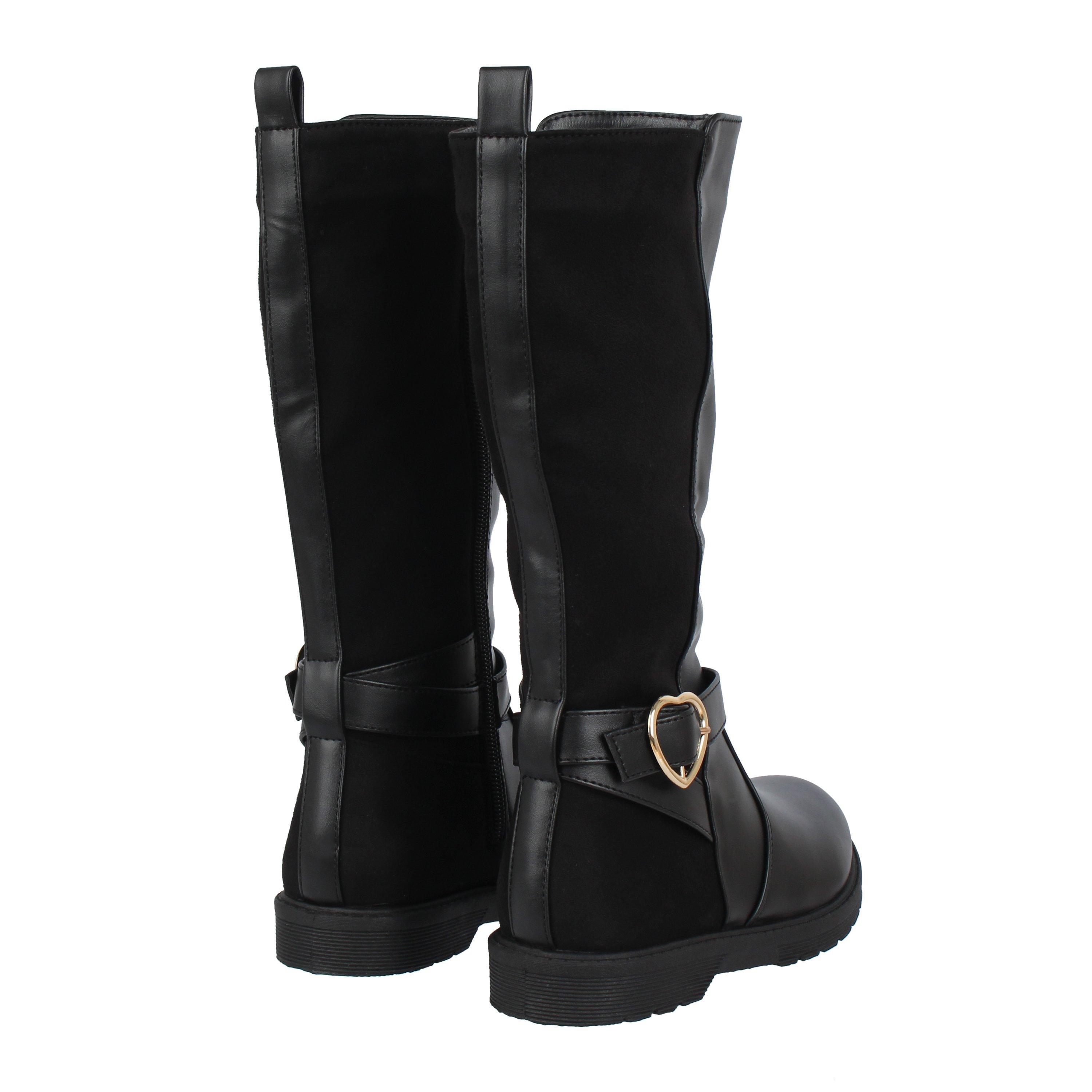 Miso Heart Buckle Boot