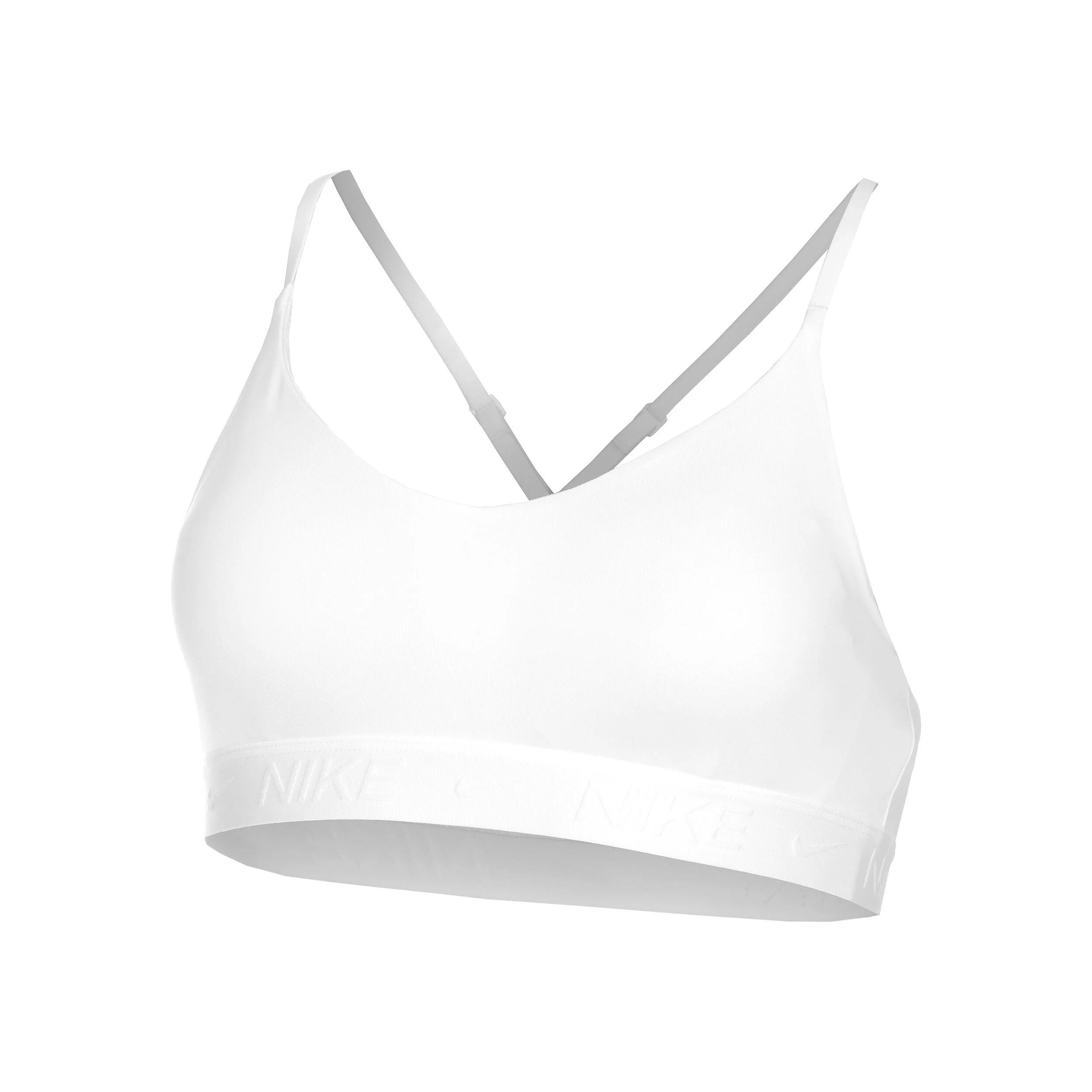 Nike Dri-Fit Indy Padded Soutien-gorge Sport Femmes - Blanc
