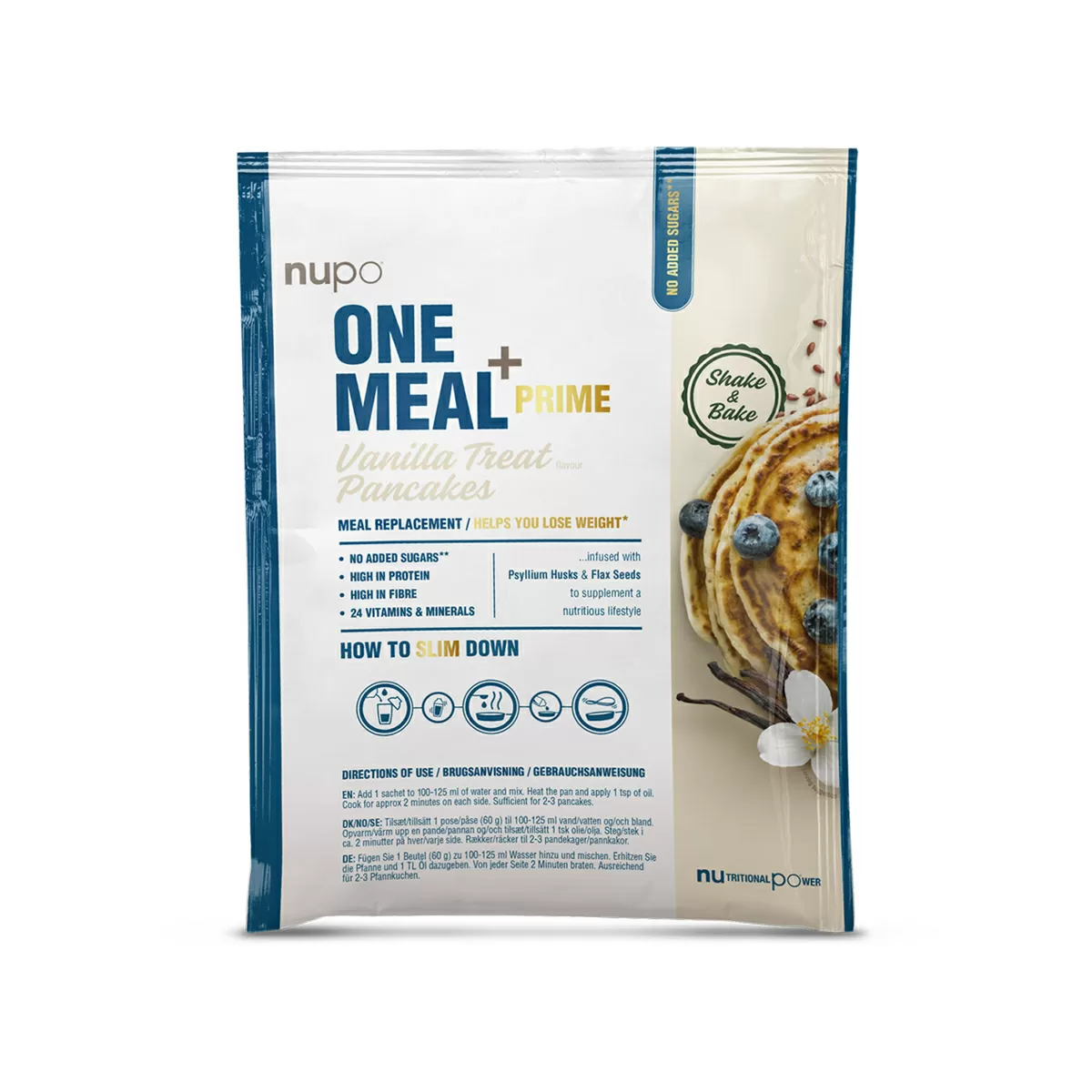 Nupo One Meal  Prime Pancake - 1 stk.