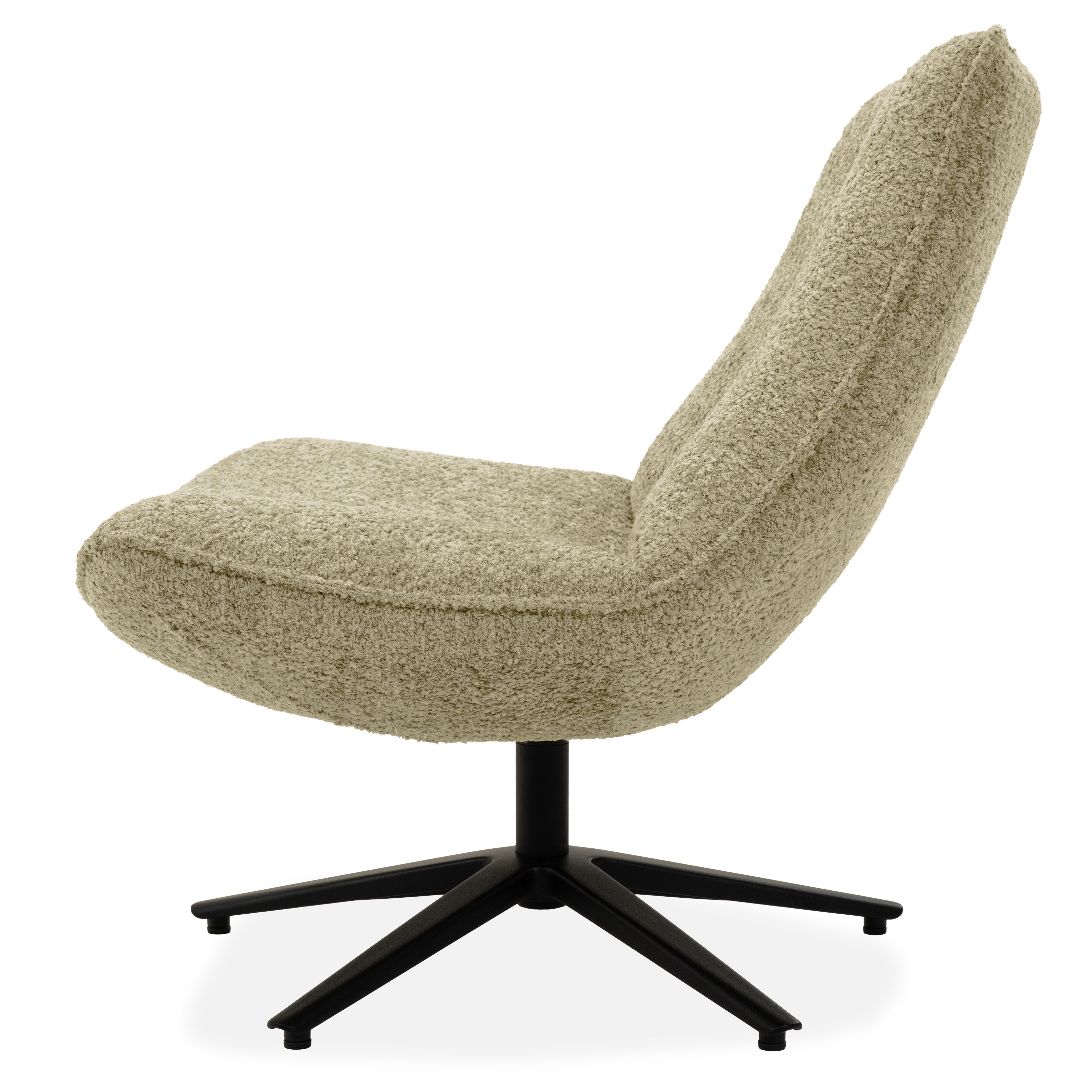 Draaifauteuil Catleen B83 x D83 x H76 cm