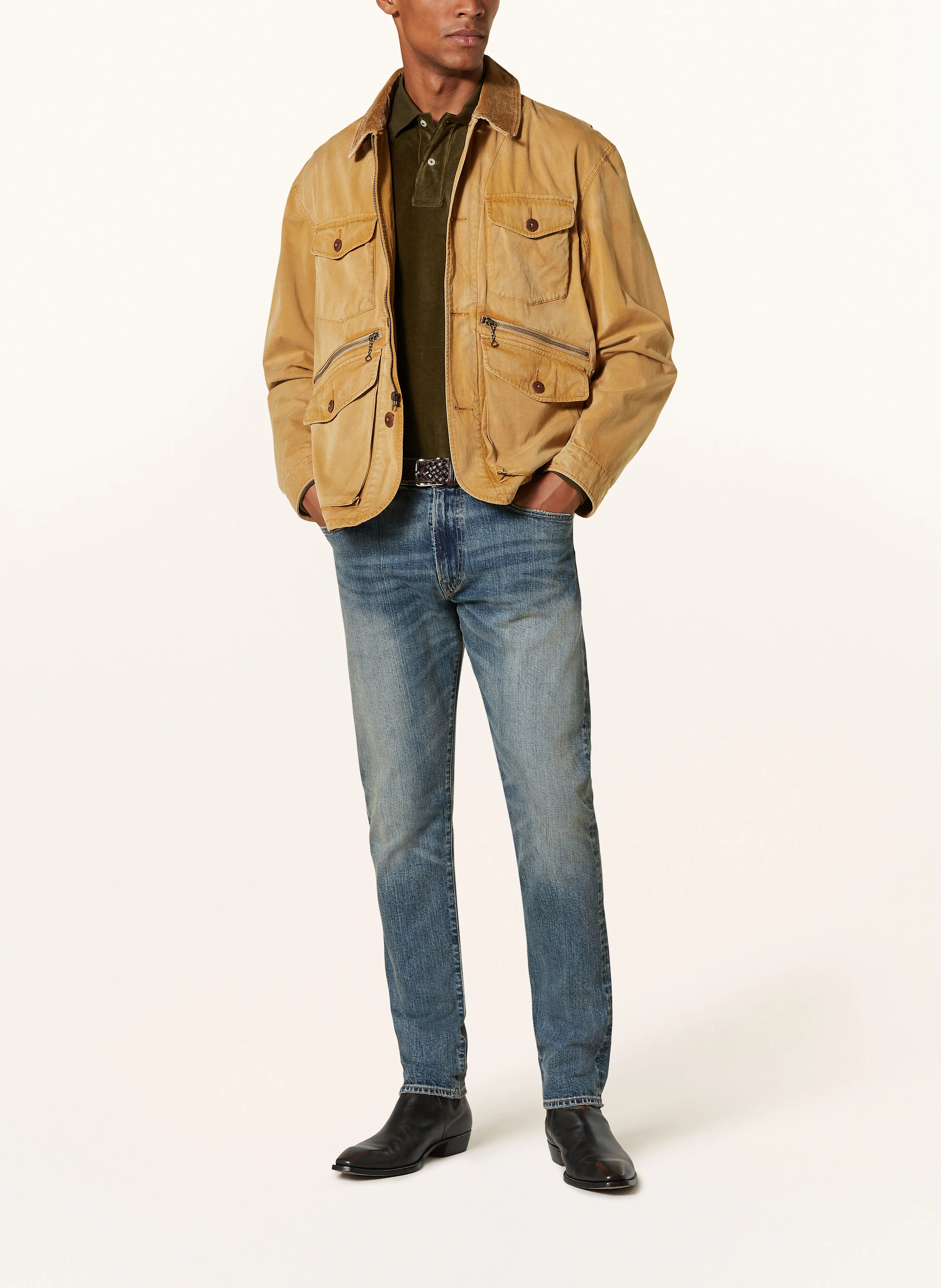 POLO RALPH LAUREN Cord-Poloshirt Classic Fit