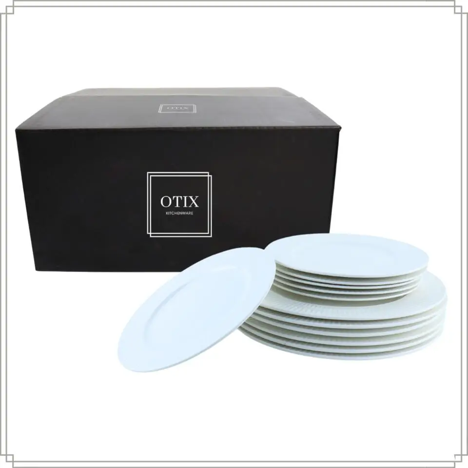 OTIX Serviesset 12 Delig Luna - Wit