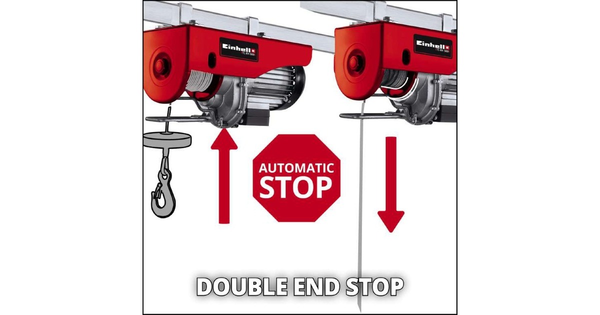 EINHELLElektrische kabeltakel TC-EH 500 lier  (Rood)