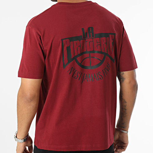Tee Shirt Oversize All Star Bordeaux Noir