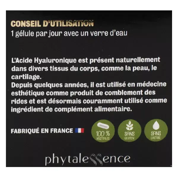 Phytalessence Acide Hyaluronique 400mg 3 x 30 gélules