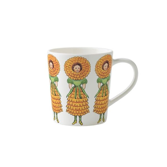 Kopp med hank Fru Ringblomst Elsa Beskow 40 cl Design House Stockholm