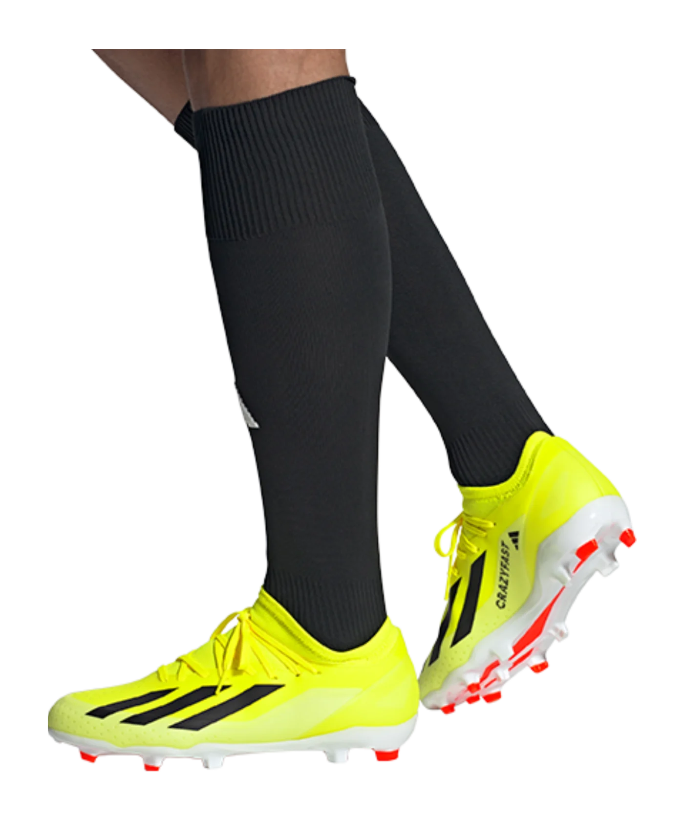 adidas X Crazyfast League FG Solar Energy Gelb Schwarz Weiss