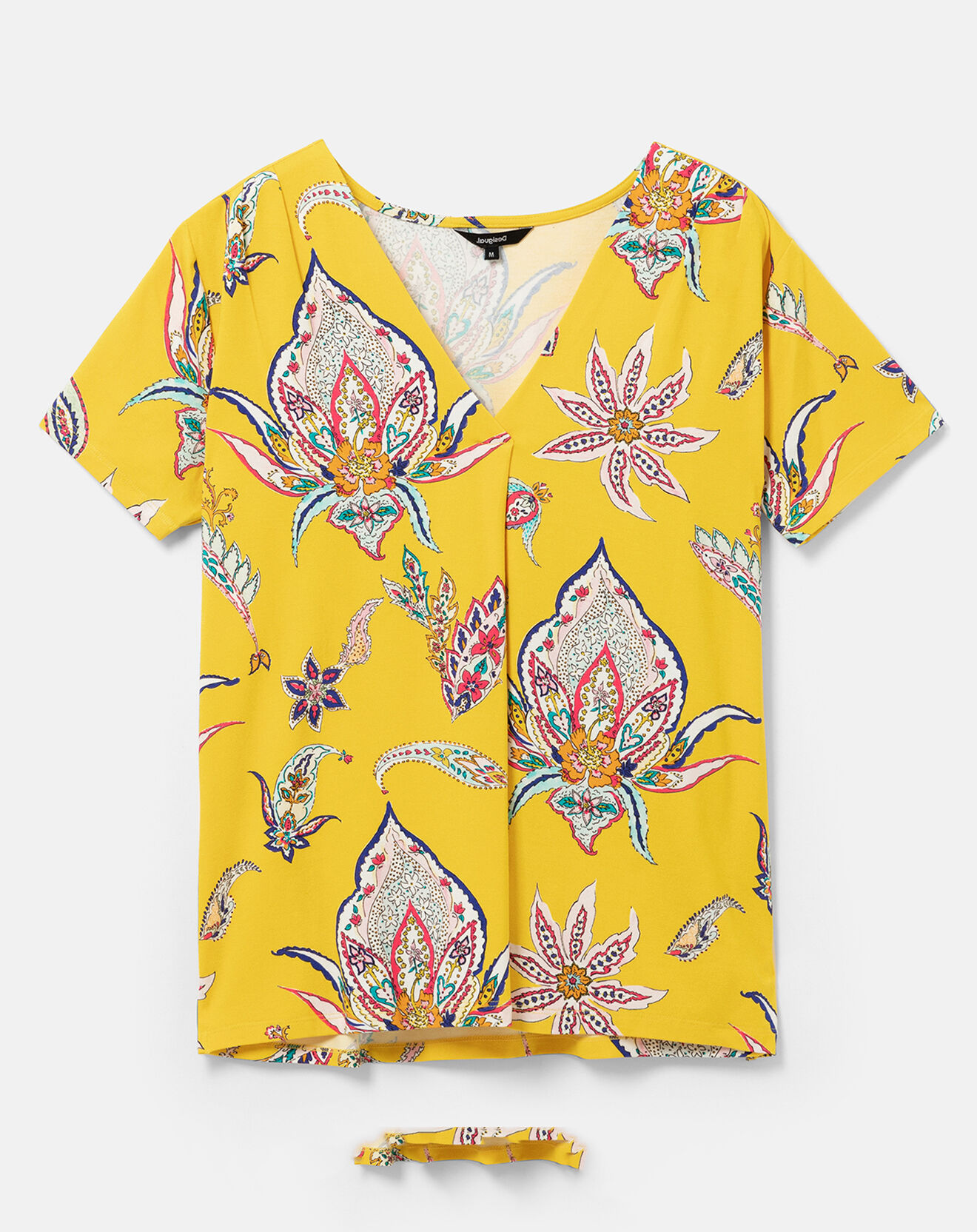 Desigual T-Shirt Lemark jaune