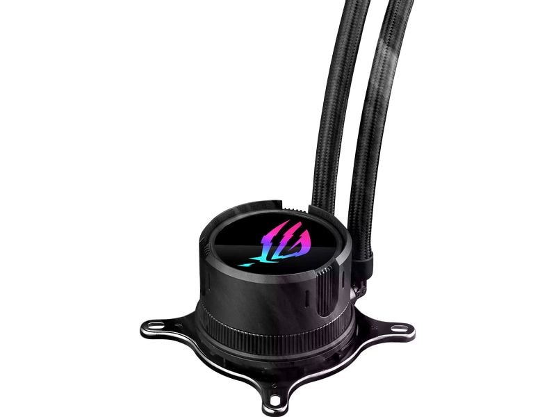 ASUS ROG Wasserkühlung ROG Strix LC III 240 ARGB Schwarz All-in-One Wasserkühlung mit 2x 120-mm Lüfter mit RGB-Beleuchtung