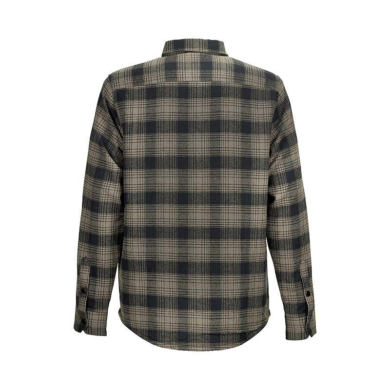 Gevavi Workwear GW40 Gevoerd - Overhemd - Bruin - 3XL