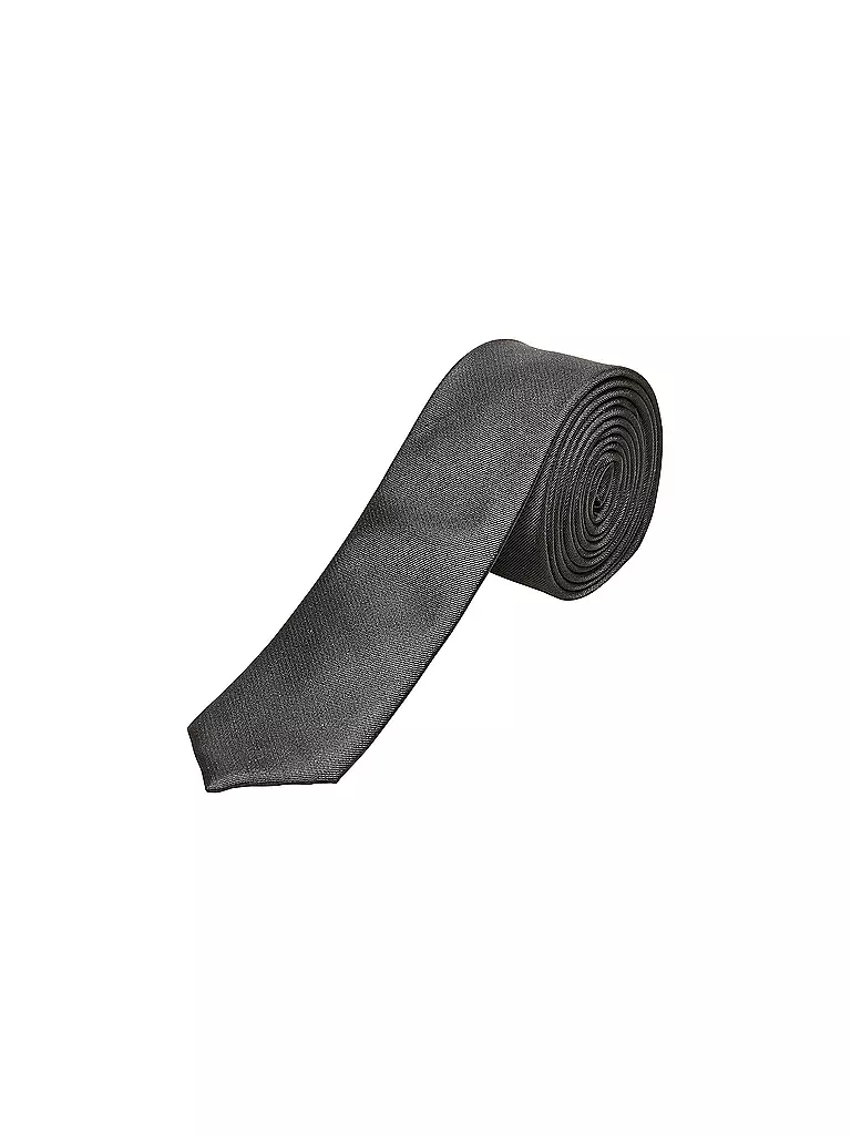 SELECTED Krawatte SLHPLAIN schwarz