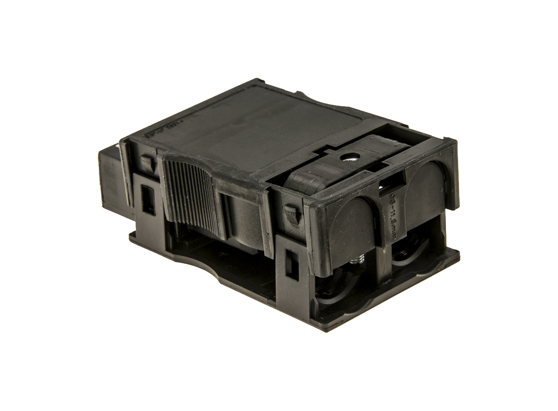 BBA WAGO Winsta Midi connector female - black