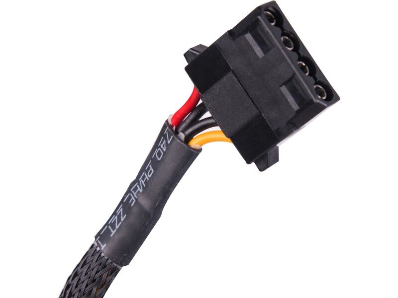 SilverStone Netzteil TX500 Gold 500 W TFX-Netzteil mit geräuscharmen 80-mm-HYB-Lüfter