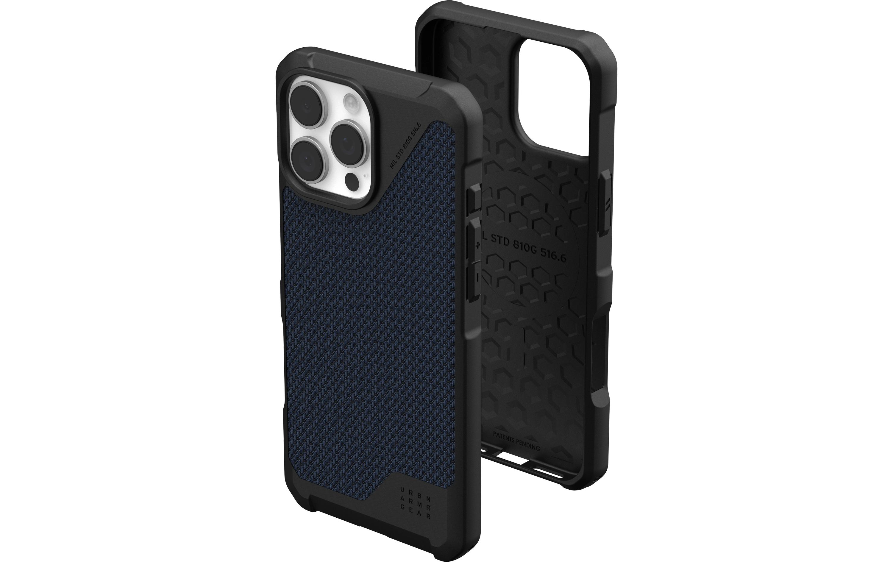Back Cover Metropolis LT iPhone 16 Pro Max Kevlar MallardSchutzhülle für das Apple iPhone 16 Pro Max