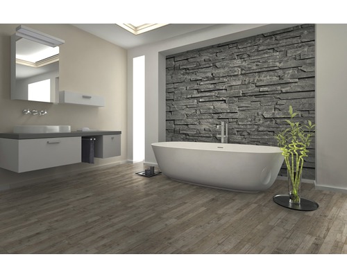 GREEN VINYL vinylvloer, grenen, 2-strooks landhuisplank, klikverbinding, 1290 x 173 x 4,0 mm