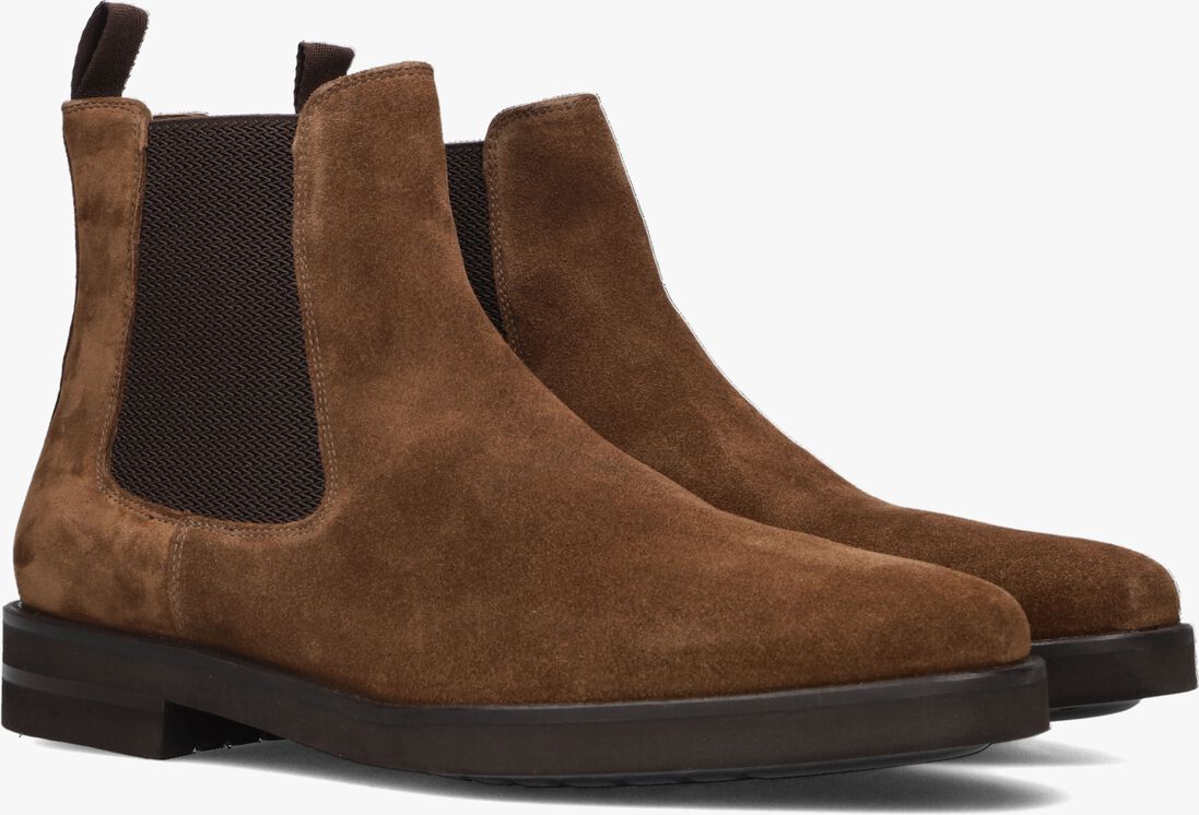 MAZZELTOV cognac mazzeltov chelsea boots 12003