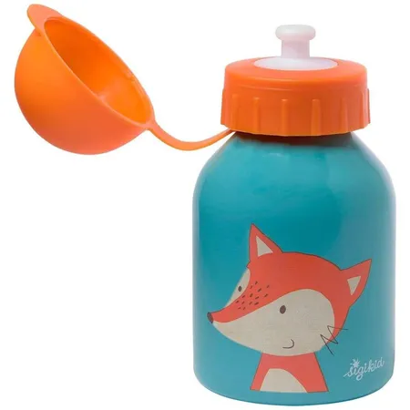 Sigikid Edelstahl Trinkflasche - 250 ml, Fuchs