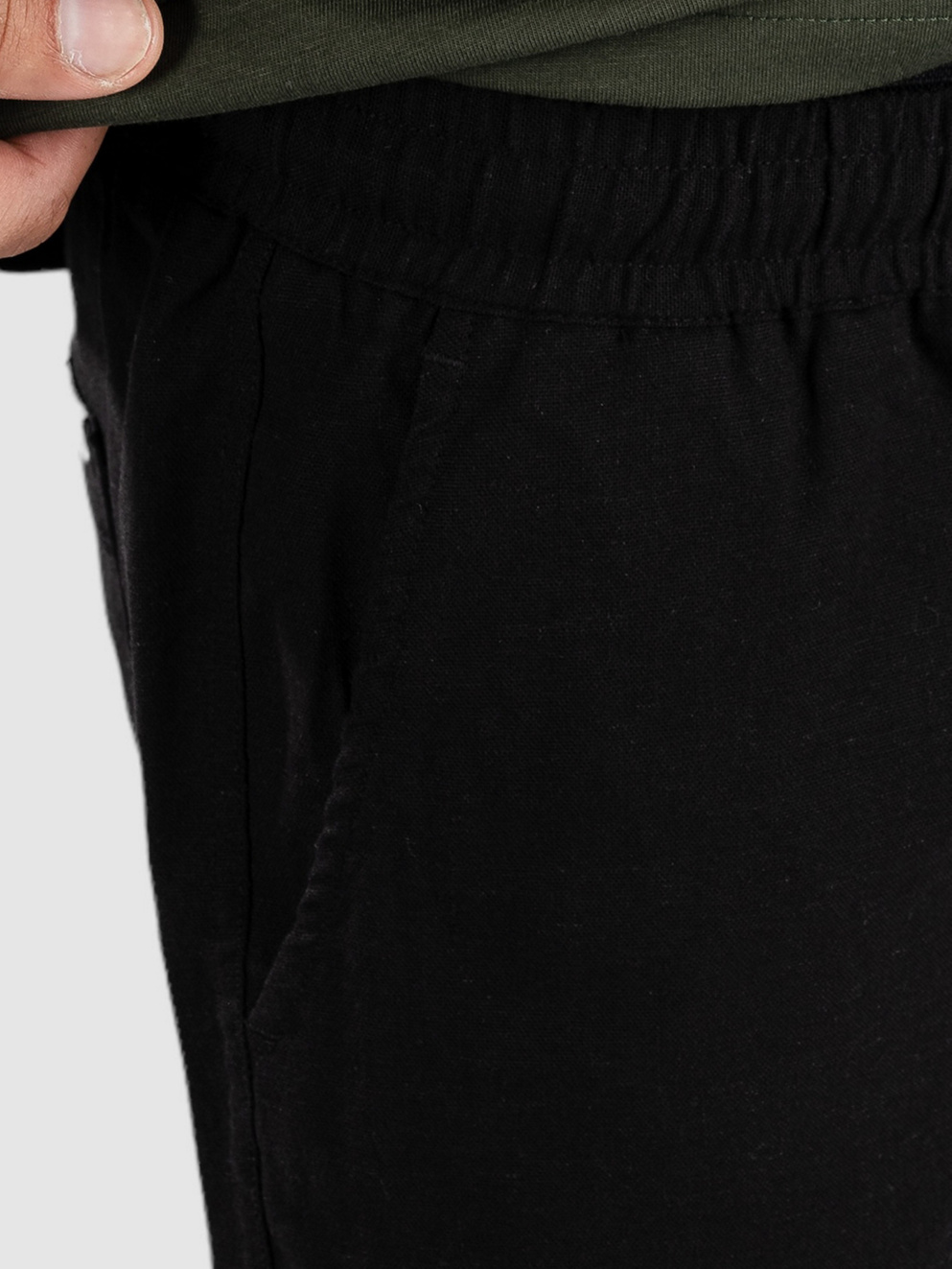 Anerkjendt Aklt James Cot-Linen Ela Shorts caviar