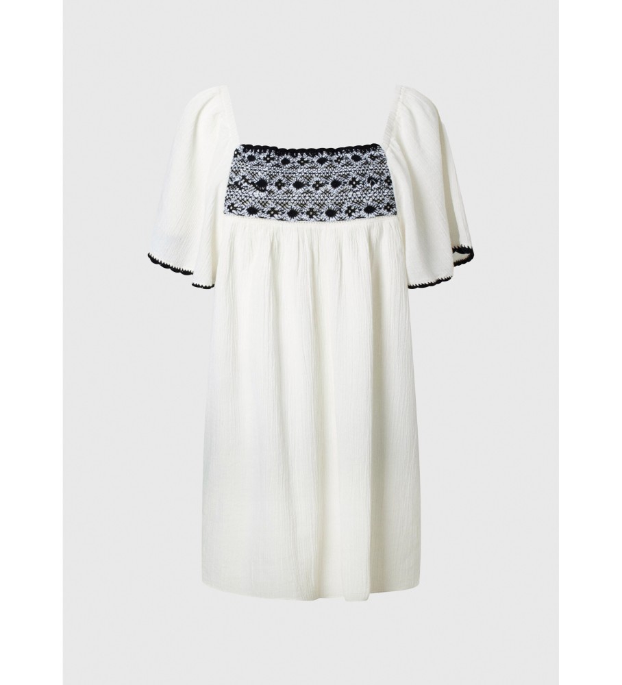 Vestido branco Pepe Jeans Aliba
